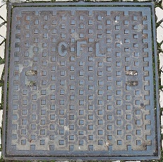 ポルトガルリスボンマンホール