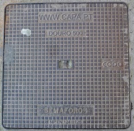 ポルトガルリスボンマンホール