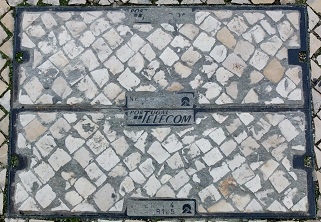 ポルトガルリスボンマンホール