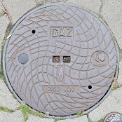 フランスストラスブールマンホール