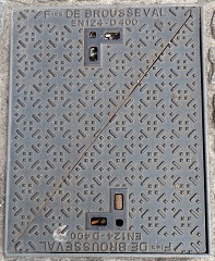 フランスストラスブールマンホール