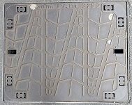 フランスストラスブールマンホール