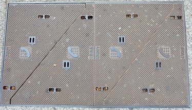 フランスストラスブールマンホール