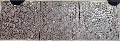 フランスストラスブールマンホール