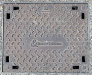 フランスストラスブールマンホール