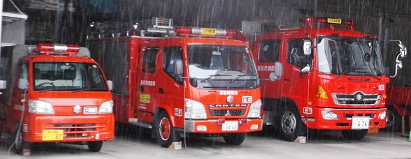 高松市消防局消防車