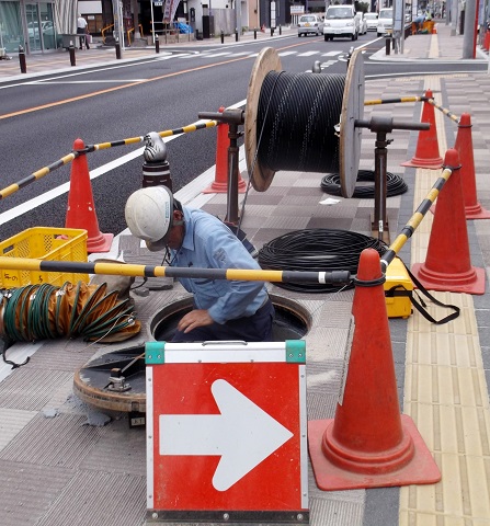 秩父市マンホール工事