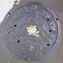 所沢市マンホール