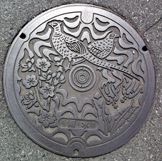 寄居町マンホール