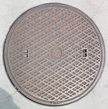 寄居町マンホール