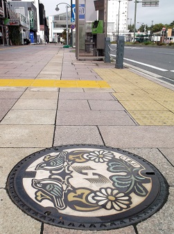 ひたちなか市マンホール