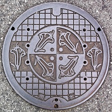 芦屋市マンホール