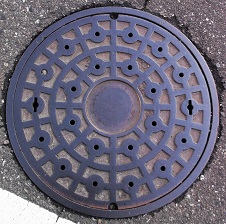 神戸町マンホール