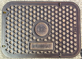 神戸町ガスマンホール