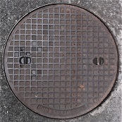 大月市マンホール