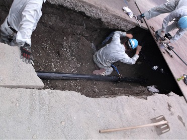 竜王町配水管布設替工事