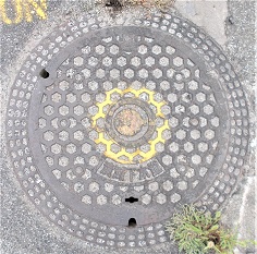 奈良県流域下水道マンホール