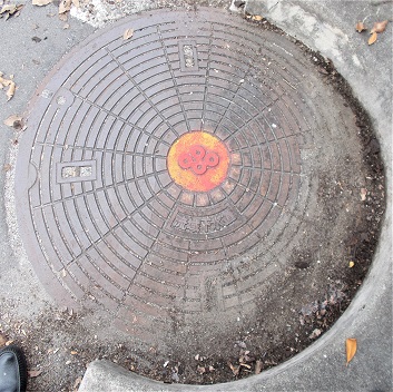 大阪府流域下水道マンホール