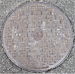 摂津市マンホール