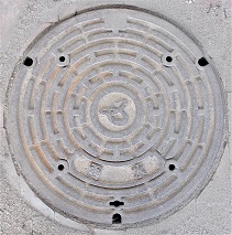 阪神高速マンホール