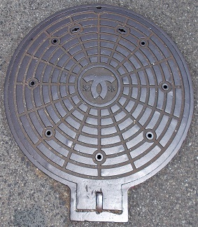神戸市マンホール