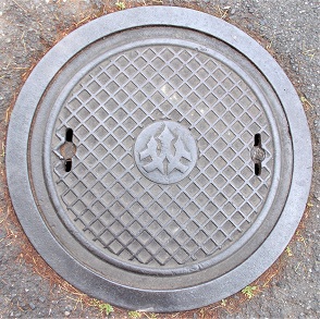 神戸市御影町マンホール