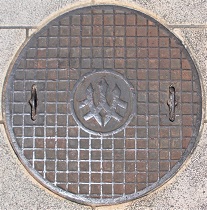 神戸市御影町マンホール