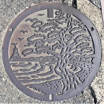 敦賀市マンホール