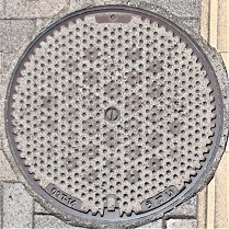 敦賀市マンホール
