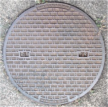 敦賀市マンホール