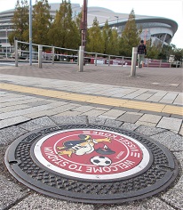 神戸市ヴィッセル神戸マンホール