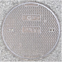 神戸市CATVマンホール