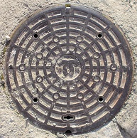 神戸市マンホール