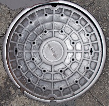 津名町マンホール