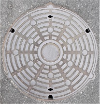 朝日町マンホール