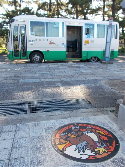 斑鳩町ポケモンマンホール