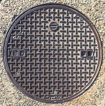 斑鳩町マンホール