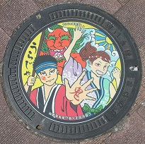 岡山市岡山青年会議所 うらじゃ振興会マンホール