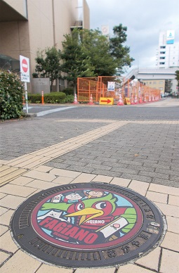 岡山市Okayama FAGiANOマンホール