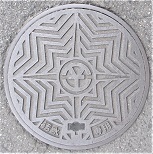 岡山市マンホール