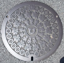 豊郷町マンホール