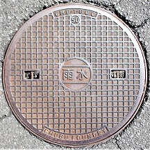 池田市マンホール