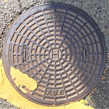 大阪府マンホール