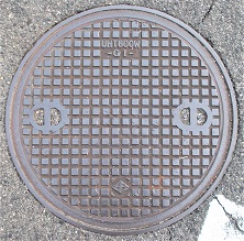 三郷町マンホール