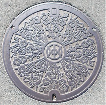 城陽市マンホール