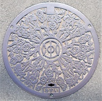 城陽市マンホール