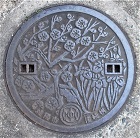 城陽市マンホール