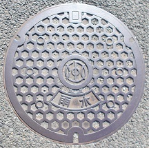 城陽市マンホール
