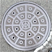 城陽市マンホール