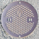 城陽市マンホール